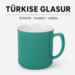 Bild in der Galerie öffnen: Chelsea Kaffeebecher 4er Set 300 ml Türkis Urban Lifestyle