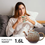 Bild in der Galerie öffnen: Swansea Teekanne Seegrün – Mit Edelstahlsieb, Spülmaschinenfest & Design in Österreich | Urban Lifestyle