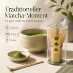 Bild in der Galerie öffnen: Matchabesen Chasen aus Bambus für Matcha Tee 100 Borsten