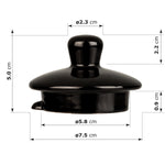 Bild in der Galerie öffnen: Urban Lifestyle Teekannen Deckel für Teekanne Notting Hill 1,0L (Schwarz)