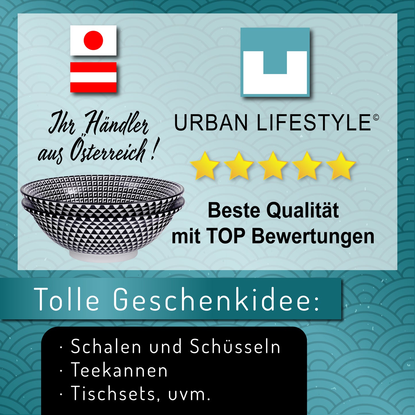 Urban Lifestyle asiatischer Nudelsuppe Hishi Modernes Design