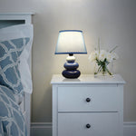 Bild in der Galerie öffnen: Urban Lifestyle Nachttischlampe "Lina" (Blau)