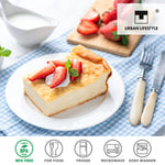 Bild in der Galerie öffnen: Porzellan Teller Lisa 6er Set Vorspeisenteller / Dessertteller 20,5 cm