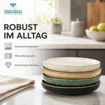 Bild in der Galerie öffnen: RONDA Dessertteller Porzellan 20 cm – Draufsicht von oben