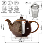 Bild in der Galerie öffnen: Urban Lifestyle Teekanne "Swansea" mit Siebeinsatz (Seegrün)