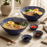 Bild in der Galerie öffnen: Kaiyo Dipschalen 6er Set aus Porzellan 8 cm