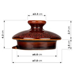 Bild in der Galerie öffnen: Teekanne-Swansea, Ersatzdeckel Korallrot