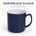 Bild in der Galerie öffnen: Chelsea Kaffeebecher 4er Set 300 ml Marinblau Urban Lifestyle