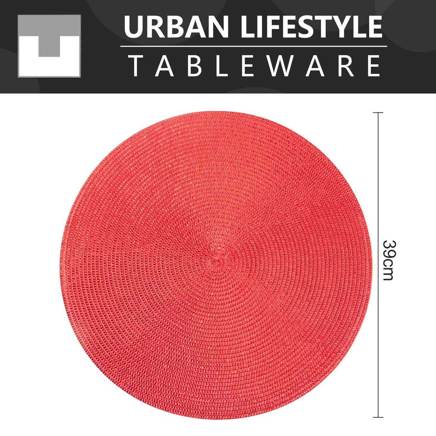 Urban Lifestyle Tischmatten "Helena" Ø 38cm, Set 6 Stück