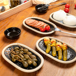 Bild in der Galerie öffnen: Urban Lifestyle Mezze Teller 4 Stück aus Steinzeug (Schoko Braun)