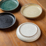 Bild in der Galerie öffnen: Urban Lifestyle Mezze Teller aus Steinzeug 4 Stück Vorspeisen Teller (Bunt)