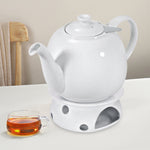 Bild in der Galerie öffnen: Urban Lifestyle Teekanne mit Siebeinsatz Swansea weiß 1,1L