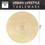 Bild in der Galerie öffnen: Urban Lifestyle Tischmatten "Helena"Ø 38cm, Set 6 Stück