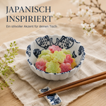 Bild in der Galerie öffnen: Porzellanschale "Momiji" Fisch Blau – 11 cm