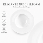 Bild in der Galerie öffnen: Pastateller GENOVA Muschelform Ø 28 cm B-Ware