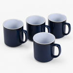 Bild in der Galerie öffnen: Chelsea Kaffeebecher 4er Set 300 ml Marinblau Urban Lifestyle