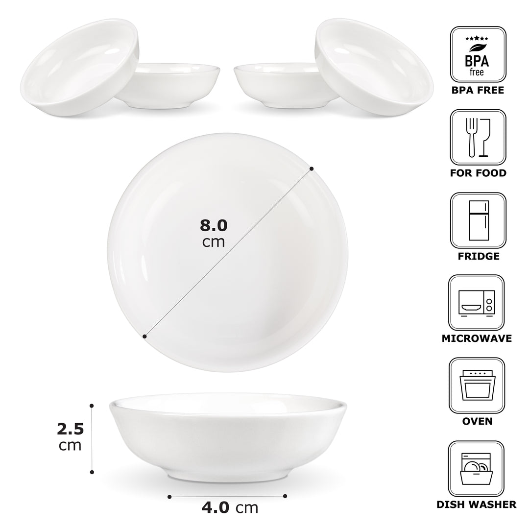 Dipschälchen "Ayumi" 6 stück Saucenschälchen