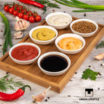 Bild in der Galerie öffnen: Dipschälchen &quot;Ayumi&quot; 6 stück Saucenschälchen
