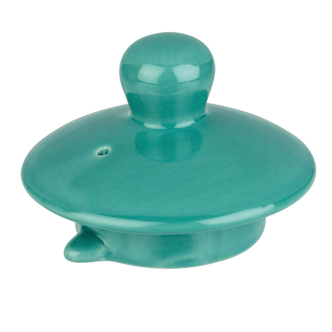 Deckel Für Teekanne Oxford Türkis 1,2L aus Porzellan Urban Lifestyle
