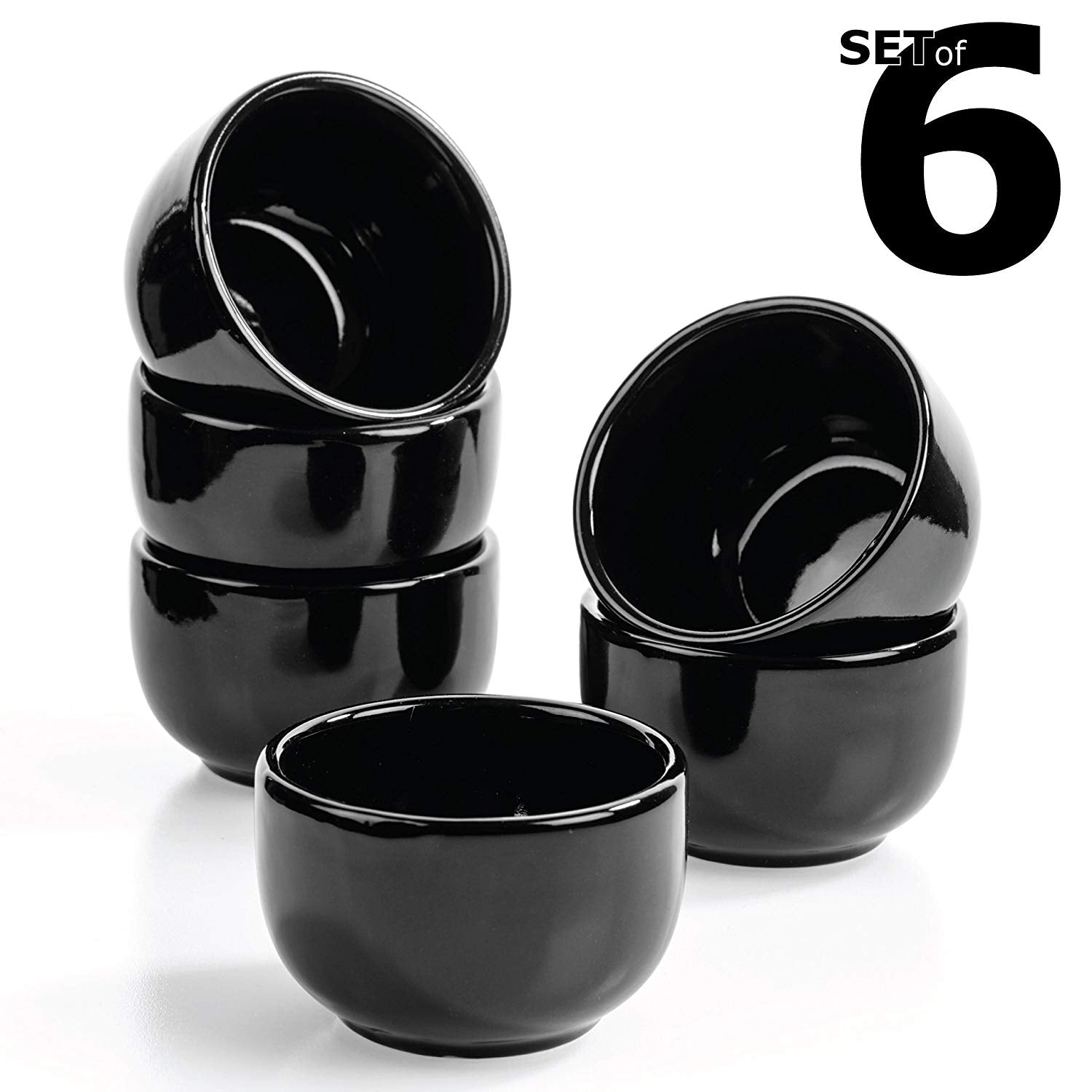 Urban Lifestyle Dipschalen Kuro Porzellan Schwarz Österreich