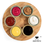 Bild in der Galerie öffnen: Saucenschälchen Enra seegrün Keramik - 6 Stück Urban Lifestyle