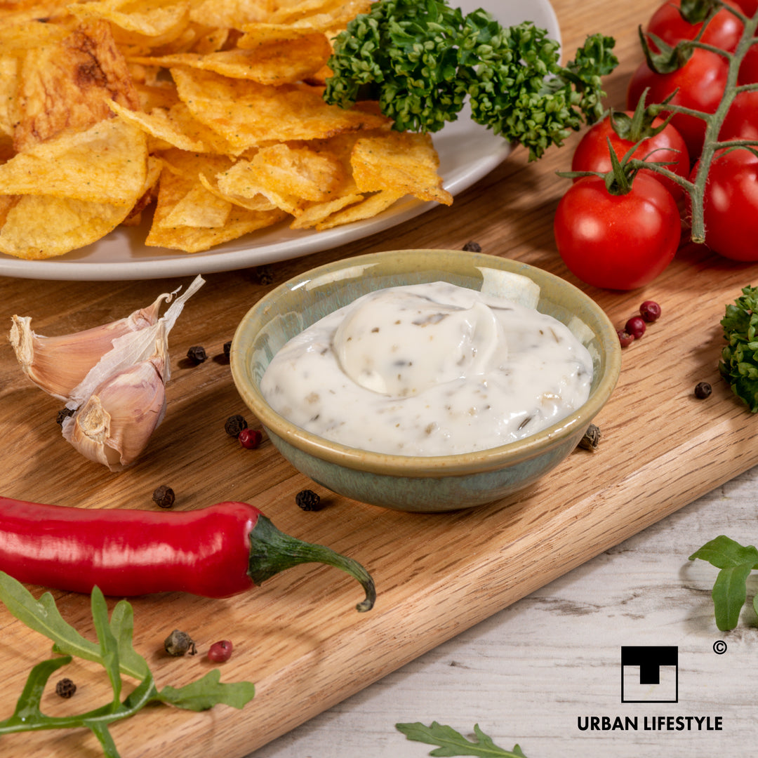 Dipschalen seegrün Enra - handgefertigt 6er Set