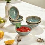 Bild in der Galerie öffnen: Urban Lifestyle Dipschalen Enra seegrün - 6 Stück Keramik Österreich