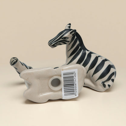 Zebra Salz- & Pfefferstreuer – 2-teiliges Set, handbemalt