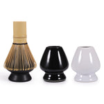 Bild in der Galerie öffnen: Matchabesen Halter weiß Porzellan - für Chasen Aufbewahrung