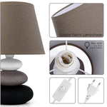 Bild in der Galerie öffnen: Urban Lifestyle Nachttischlampe "Lina" (Taupe-matt)