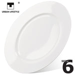 Bild in der Galerie öffnen: Porzellan Teller Lisa 6er Set Vorspeisenteller / Dessertteller 20,5 cm