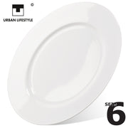 Porzellan Teller Lisa 6er Set Vorspeisenteller / Dessertteller 20,5 cm