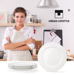 Bild in der Galerie öffnen: Porzellan Teller Lisa – 6er Set Hauptspeisenteller 26,8 cm