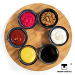 Bild in der Galerie öffnen: Dipschalen Set 6 stück aus Steinzeug marineblau Urban Lifestyle Österreich 
