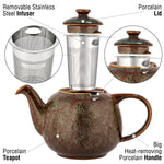 Bild in der Galerie öffnen: Urban Lifestyle Teekanne &quot;Swansea&quot; mit Siebeinsatz (Seegrün)
