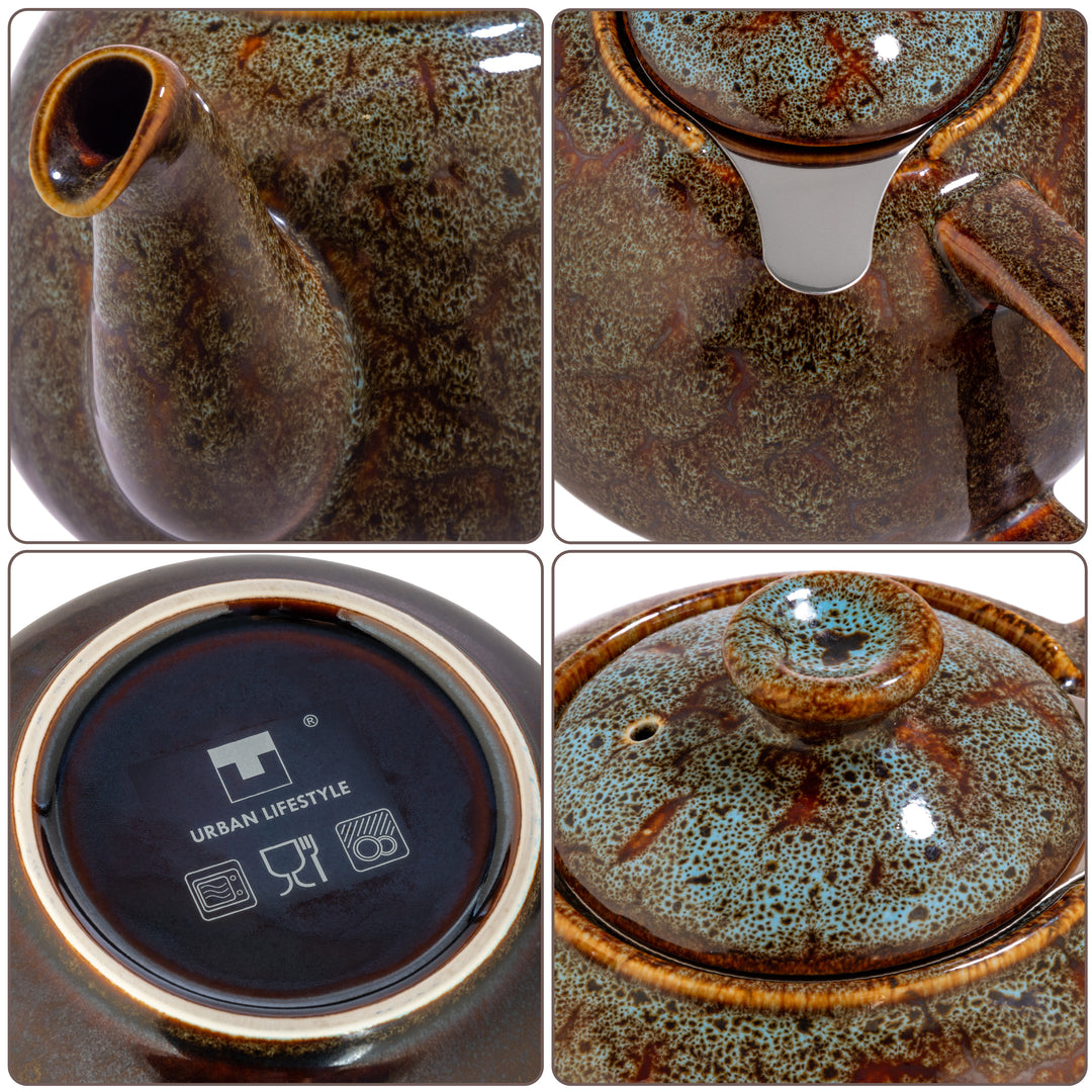 Urban Lifestyle Teekanne "Swansea" mit Siebeinsatz (Seegrün)