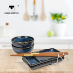 Bild in der Galerie öffnen: Sushi Geschirr Set Misaki - Urban Lifestyle Design marineblau