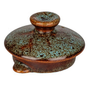 Deckel Teekanne Swansea Seegrün handgefertigt Porzellan Urban Lifestyle 