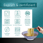 Bild in der Galerie öffnen: Tokusa Ramen Schalen Set 2er – Porzellan 20 cm, Japanisches Design | Urban Lifestyle
