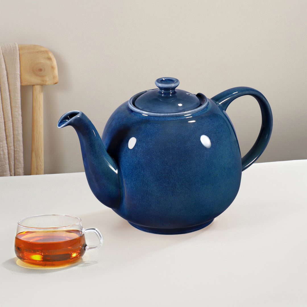 Teekanne Swansea blau Urban Lifestyle - ideal für Teeliebhaber