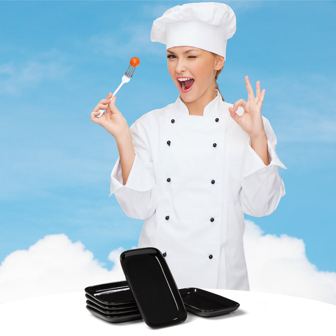 Mezzeteller schwarz Steinzeug - Urban Lifestyle Österreich