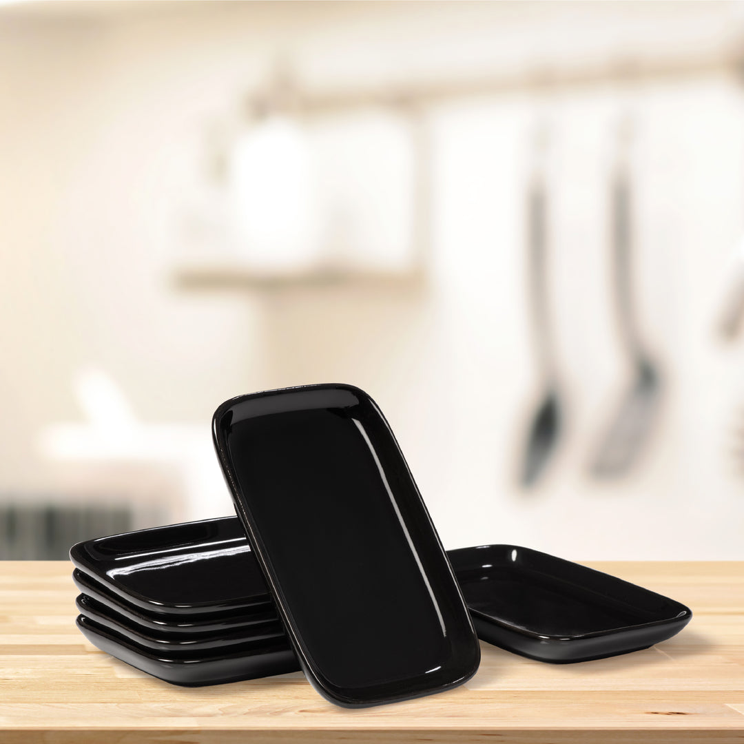 Urban Lifestyle Mezzeteller klein schwarz - vielseitig einsetzbar