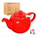 Bild in der Galerie öffnen: Urban Lifestyle Teekanne Porzellan Swansea Rot
