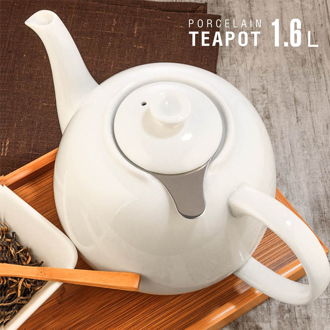 Urban Lifestyle Teekanne mit Siebeinsatz Swansea weiß 1,1L