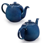 Bild in der Galerie öffnen: Teekanne Swansea 1,6L blau - großes Fassungsvermögen