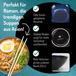 Bild in der Galerie öffnen: Ramen Schüssel handgetöpfert marineblau - Keramik Design