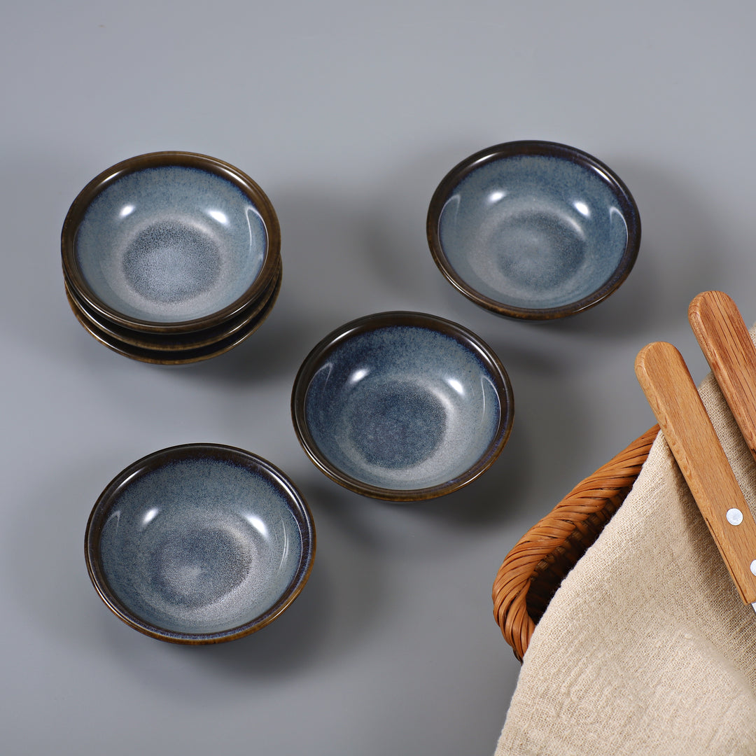 Urban Lifestyle Saucenschälchen "Enra" 6 stück handgefertigt aus Edelkeramik