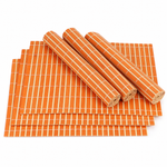 Bild in der Galerie öffnen: Bambus Tischsets Hannah 6er Set Orange 42 x 30 cm Urban Lifestyle
