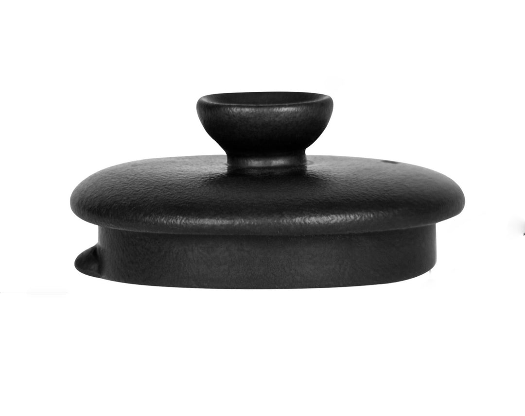 Urban Lifestyle Teekannen-Ersatzteil Deckel für Teekanne Kopenhagen schwarz aus Porzellan