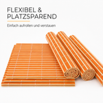 Bild in der Galerie öffnen: Bambus Tischsets Hannah 6er Set Orange 42 x 30 cm Urban Lifestyle